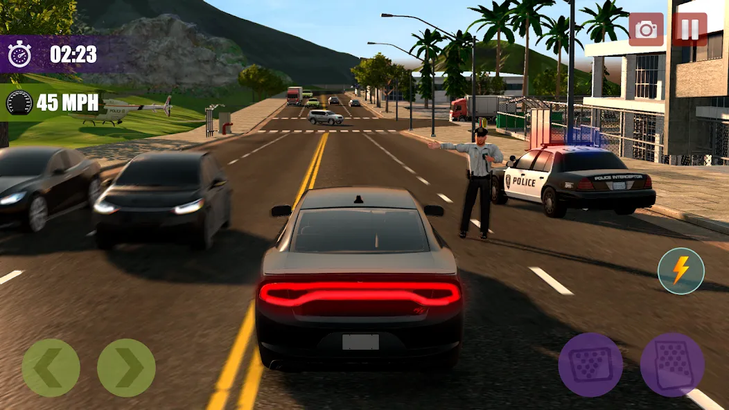 Drive Simulator: Traffic Race  [МОД Unlocked] Screenshot 3