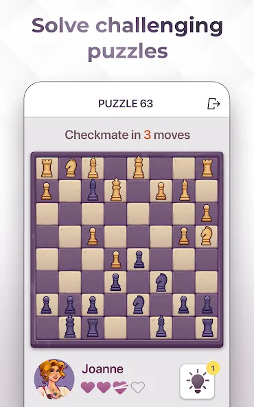 Chess Royale - Play and Learn (Шахматы Рояль)  [МОД Бесконечные монеты] Screenshot 3