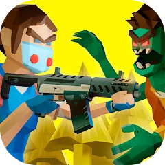 Скачать взлом Two Guys & Zombies 3D: Online  [МОД Много монет] - стабильная версия apk на Андроид