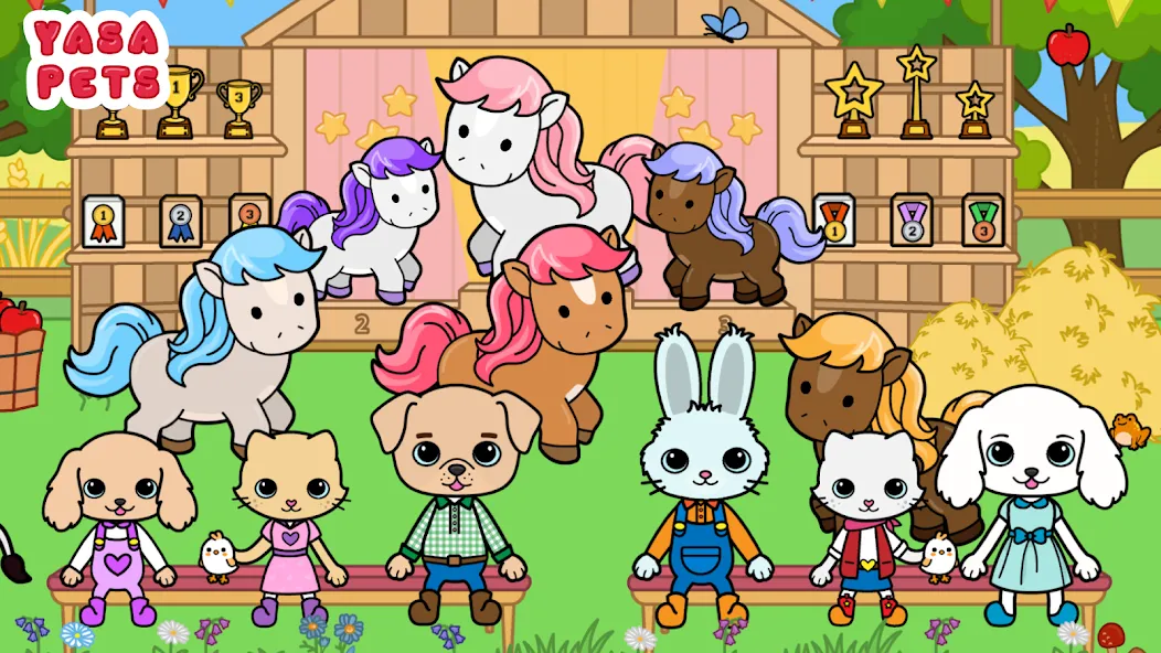 Yasa Pets Farm (Яса Петс Фарм)  [МОД Бесконечные деньги] Screenshot 2