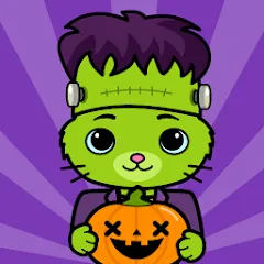 Скачать взломанную Yasa Pets Halloween (Яса Петс Хэллоуин)  [МОД Unlocked] - полная версия apk на Андроид