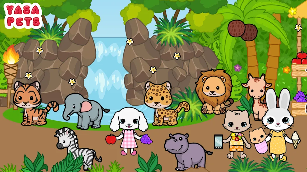 Yasa Pets Island (Яса Петс Айленд)  [МОД Menu] Screenshot 4