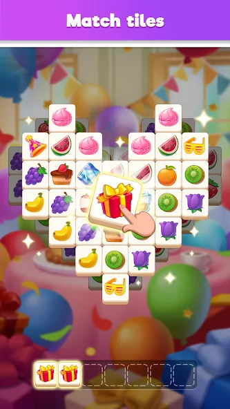 Tile Match Puzzle: Triple Game (Тайл Матч Пазл)  [МОД Unlimited Money] Screenshot 1