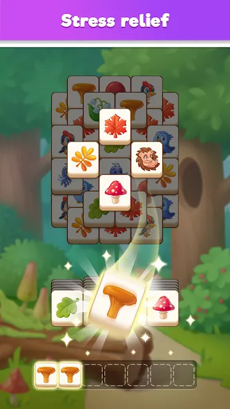 Tile Match Puzzle: Triple Game (Тайл Матч Пазл)  [МОД Unlimited Money] Screenshot 2