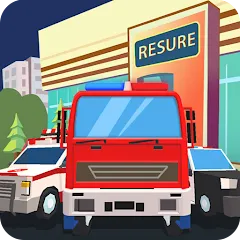 Взлом Idle Rescue Tycoon (Айдл Рескью Тайкун)  [МОД Много денег] - последняя версия apk на Андроид