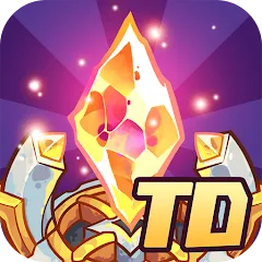 Взломанная Chrono Crystal - Tower Defense (Хроно Кристалл)  [МОД Mega Pack] - полная версия apk на Андроид