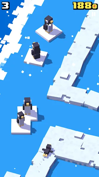 Crossy Road (Кросси Роуд)  [МОД Бесконечные монеты] Screenshot 4