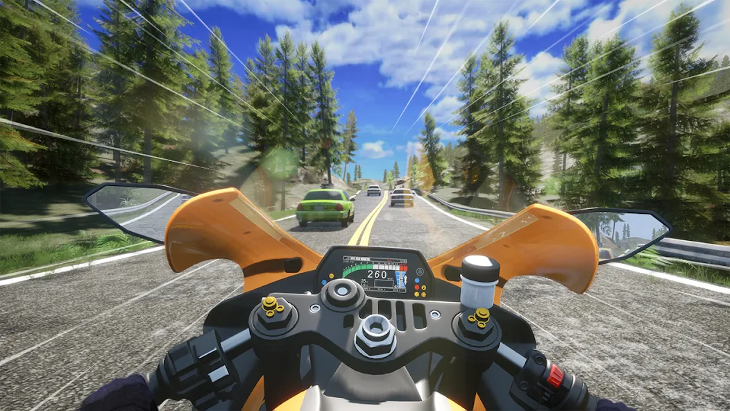 Speed Moto Dash:Real Simulator (Спид Мото Дэш)  [МОД Много монет] Screenshot 5