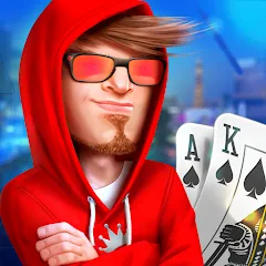 Взломанная HD Poker: Texas Holdem Casino (ХД Покер)  [МОД Много денег] - последняя версия apk на Андроид