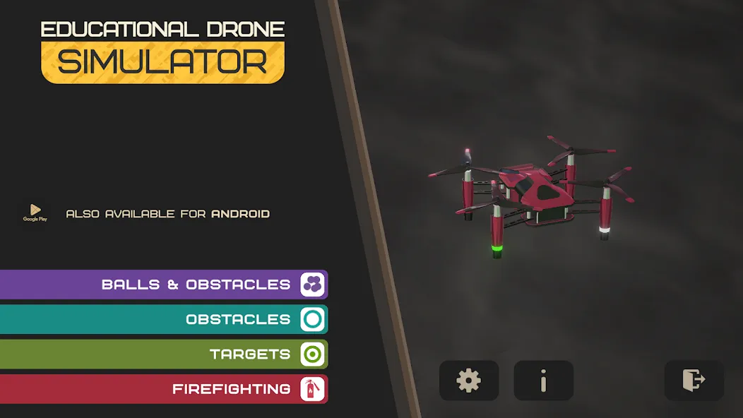 Edu Drone Simulator  [МОД Unlimited Money] Screenshot 1