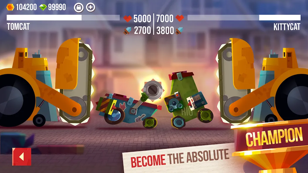 CATS: Crash Arena Turbo Stars (Кэтс)  [МОД Menu] Screenshot 5