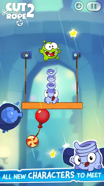 Cut the Rope 2 (Кат зе Роуп 2)  [МОД Все открыто] Screenshot 4