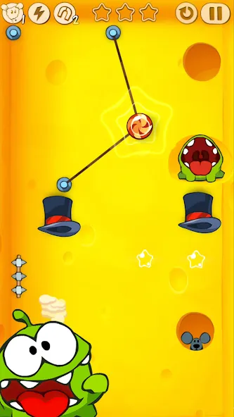 Cut the Rope (Кат зе Роуп)  [МОД Menu] Screenshot 2