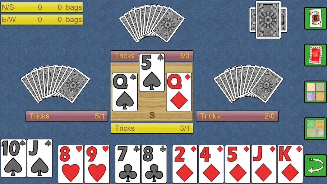 Spades V+, spades card game  [МОД Много денег] Screenshot 1