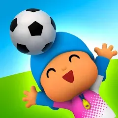 Скачать взлом Talking Pocoyo Football  [МОД Все открыто] - стабильная версия apk на Андроид