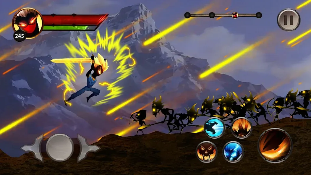 Stickman Legends Offline Games  [МОД Все открыто] Screenshot 4