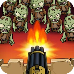 Взлом Zombie War Idle Defense Game (Зомби Война)  [МОД Mega Pack] - полная версия apk на Андроид