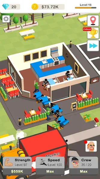 Idle Robbery (Айдл Роббери)  [МОД Unlimited Money] Screenshot 5