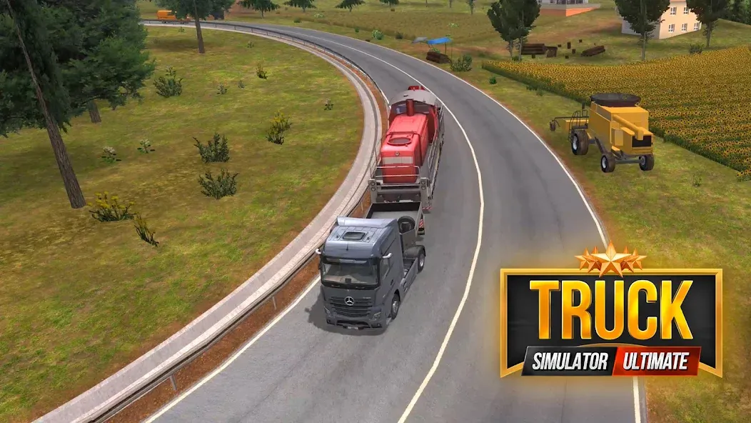 Truck Simulator : Ultimate (Трак Симулятор)  [МОД Unlocked] Screenshot 3