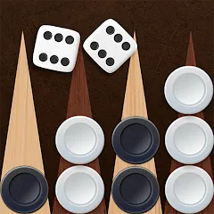 Скачать взлом Backgammon Plus - Board Game (Бэкгаммон Плюс)  [МОД Все открыто] - полная версия apk на Андроид