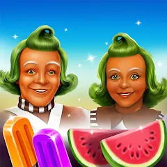 Взломанная Wonka's World of Candy Match 3  [МОД Меню] - последняя версия apk на Андроид