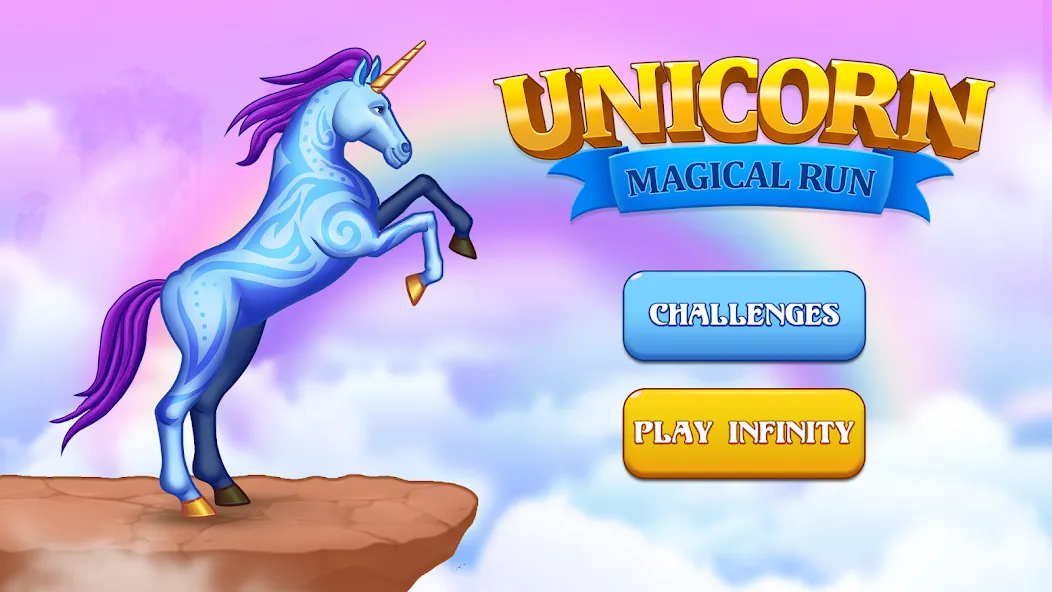 Unicorn Dash: Magical Run (Юникорн Дэш)  [МОД Все открыто] Screenshot 1