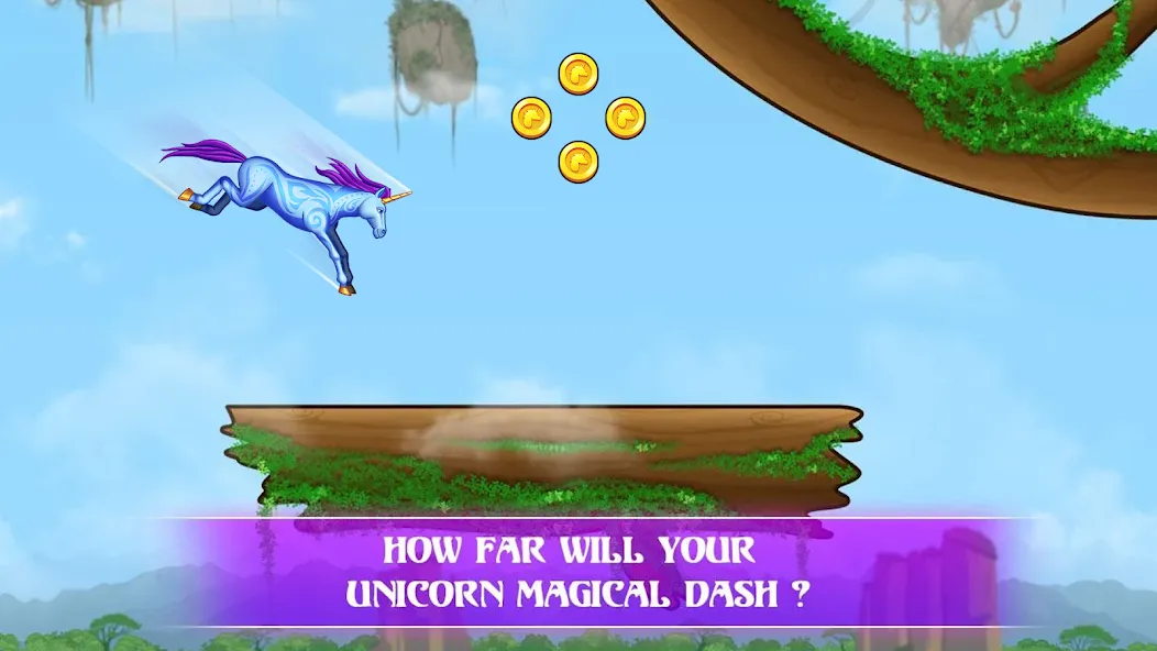 Unicorn Dash: Magical Run (Юникорн Дэш)  [МОД Все открыто] Screenshot 2