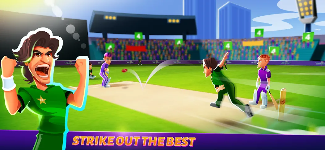 Hitwicket An Epic Cricket Game (Хитвикет)  [МОД Menu] Screenshot 3