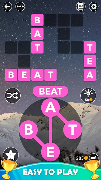 Word Cross: Offline Word Games  [МОД Меню] Screenshot 2