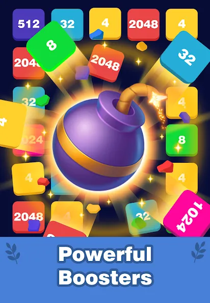 2248 Number block puzzle 2048 (Две тысячи двести сорок восемь)  [МОД Меню] Screenshot 5