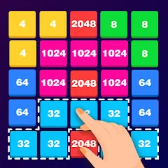 Скачать взлом 2248 Number block puzzle 2048 (Две тысячи двести сорок восемь)  [МОД Меню] - полная версия apk на Андроид