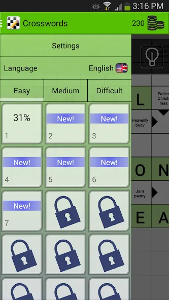 Crosswords  [МОД Menu] Screenshot 2