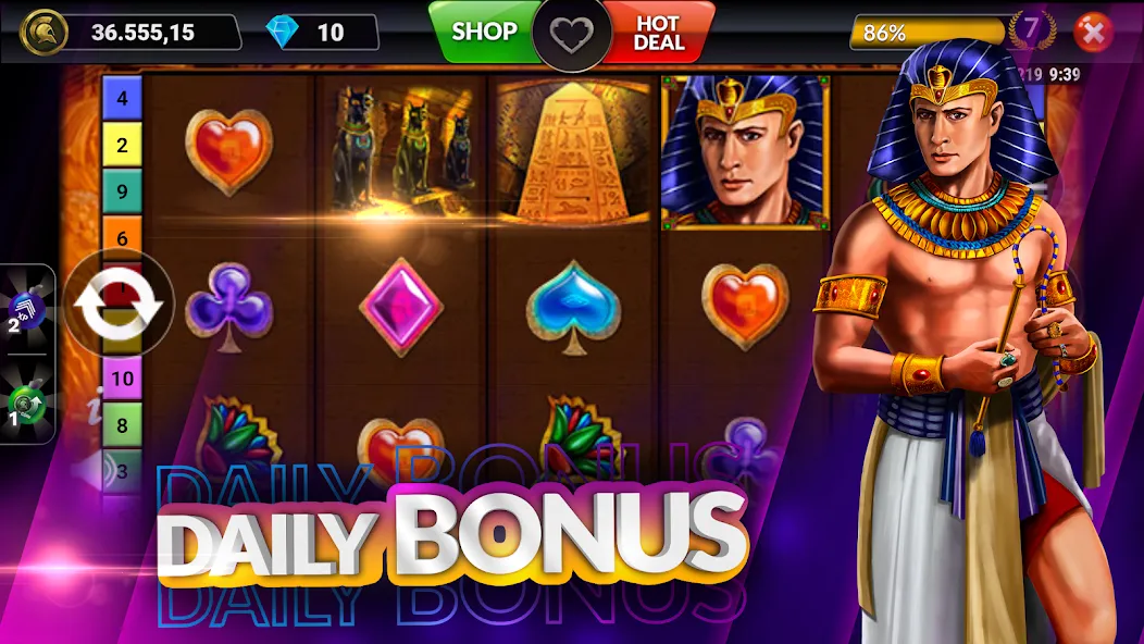 SpinArena Online Casino Slots (СпинАрена Онлайн Казино Слоты)  [МОД Много денег] Screenshot 4