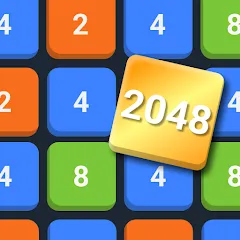 Взломанная 2048: Puzzle Game! Merge Block (Две тысячи сорок восемь)  [МОД Бесконечные деньги] - полная версия apk на Андроид