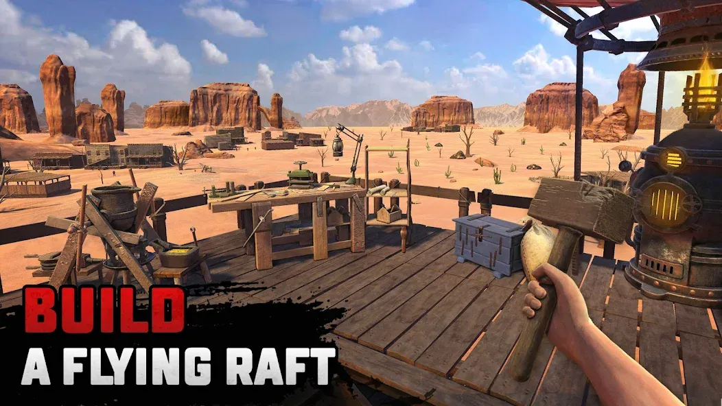 Raft® Survival: Desert Nomad (Рафт Сурвайвал)  [МОД Menu] Screenshot 2