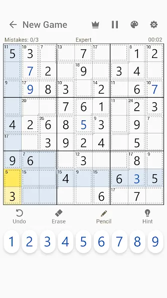 Killer Sudoku - Sudoku Puzzles  [МОД Menu] Screenshot 4