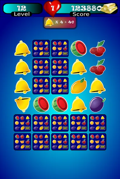 Slot Machine Fruit Memory A (Слотмашина Фруктовая Память А)  [МОД Много денег] Screenshot 1