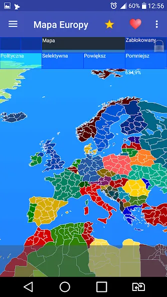 Europe map  [МОД Много монет] Screenshot 2