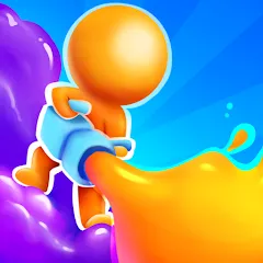 Взломанная Dye Hard - Color War (Дай Хард)  [МОД Menu] - последняя версия apk на Андроид