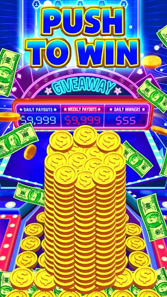 Cash Carnival Coin Pusher Game (Кэш Карнавал Монетный Толкатель Игра)  [МОД Unlocked] Screenshot 2