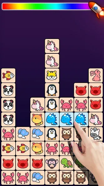 Match Animal - Match Game (Матч Зверь Матч Игра)  [МОД Unlocked] Screenshot 1