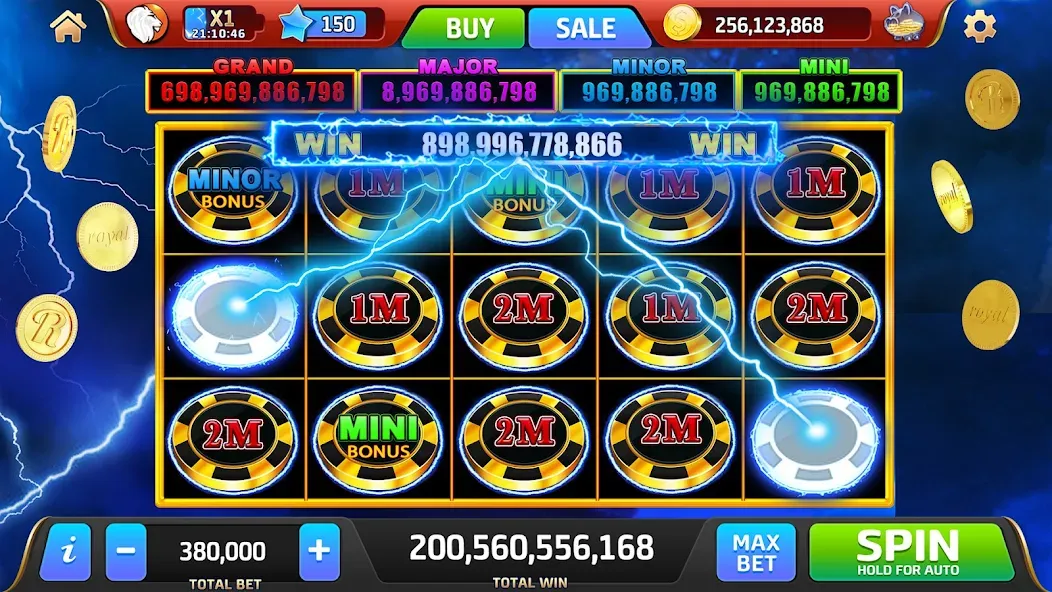 Royal Jackpot Casino Machines (Роял Джекпот Казино Машины)  [МОД Unlimited Money] Screenshot 3