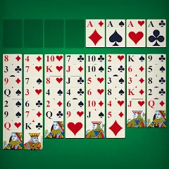 Взломанная FreeCell Classic Card Game (ФриСел Классическая карточная игра)  [МОД Unlimited Money] - стабильная версия apk на Андроид