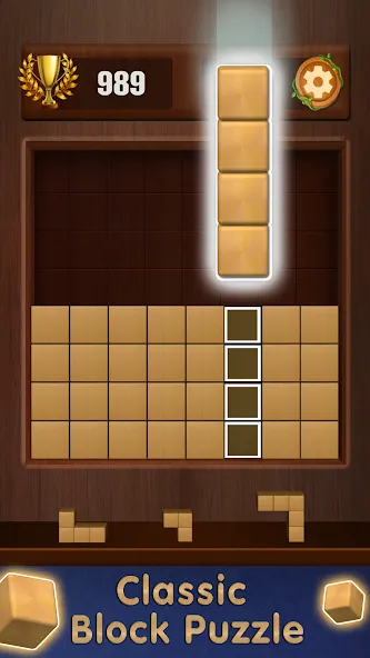 Wooden Cube Block Puzzle (Деревянный кубик головоломка)  [МОД Много монет] Screenshot 5