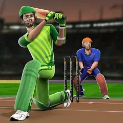 Взломанная Play Cricket Games (Плей Крикет Геймс)  [МОД Mega Pack] - полная версия apk на Андроид