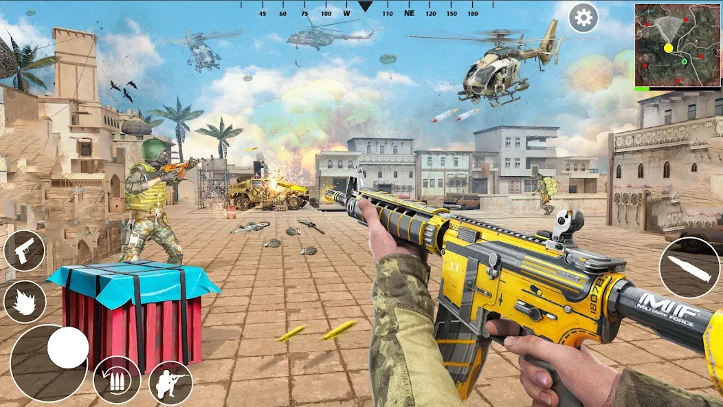 War Zone: Gun Shooting Games (Уор Зоун)  [МОД Menu] Screenshot 1