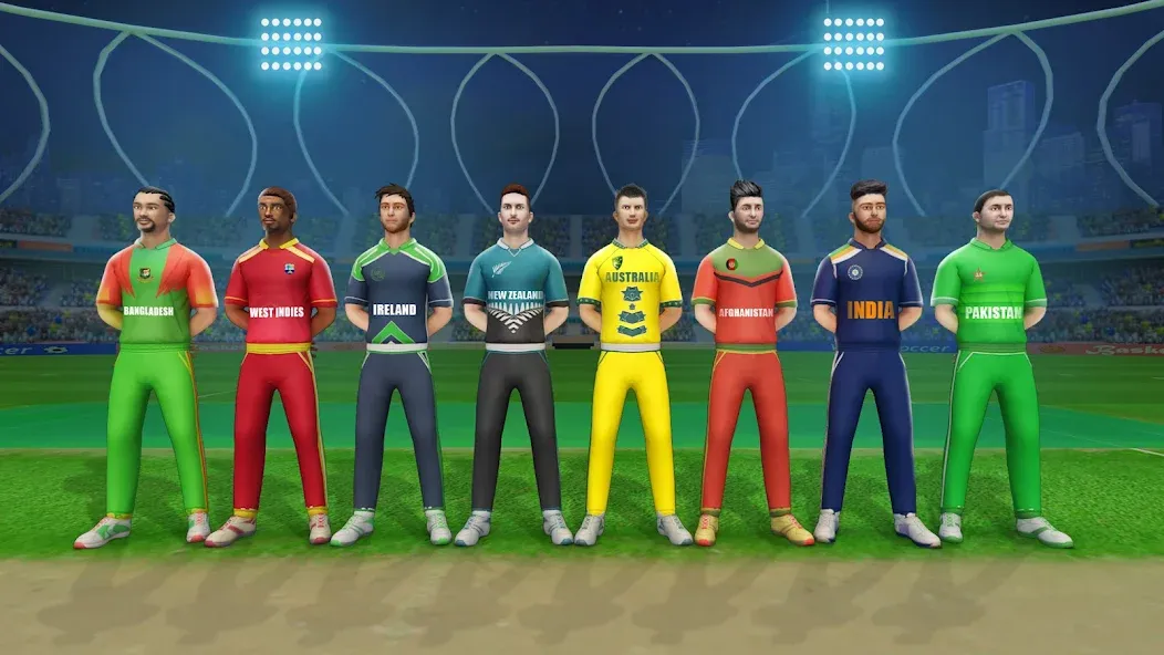 World Cricket Games :T20 Cup (Ворлд Крикет Геймс)  [МОД Все открыто] Screenshot 5