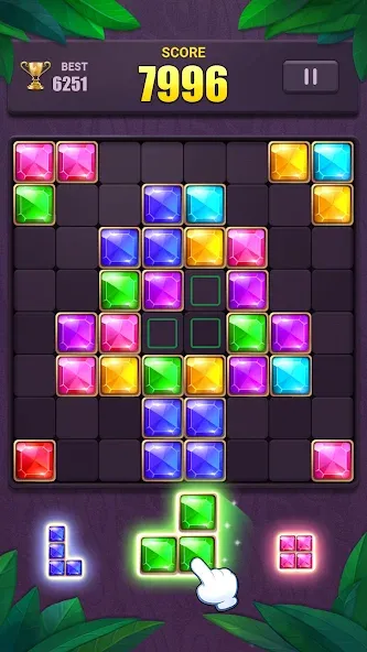 Block Puzzle: Jewel Blast Game  [МОД Меню] Screenshot 2