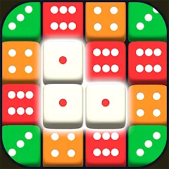 Взломанная Dice Craft - Merge Puzzle (Дайс Крафт)  [МОД Unlocked] - стабильная версия apk на Андроид