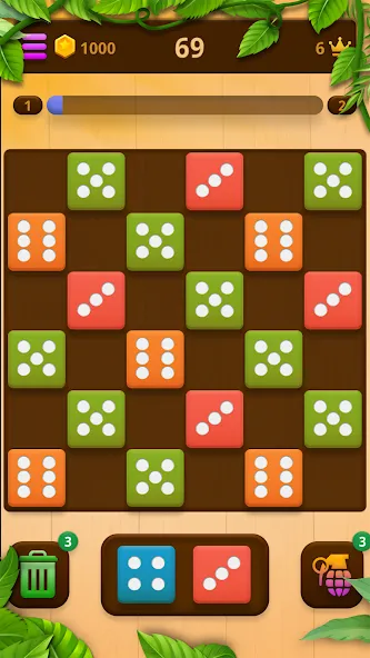 Seven Dots - Merge Puzzle  [МОД Unlocked] Screenshot 1